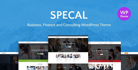 ThemeForest Specal - Download Financial, Consulting WordPress Theme
