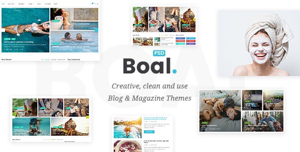 ThemeForest Boal - Download Newspaper Magazine News WordPress Theme