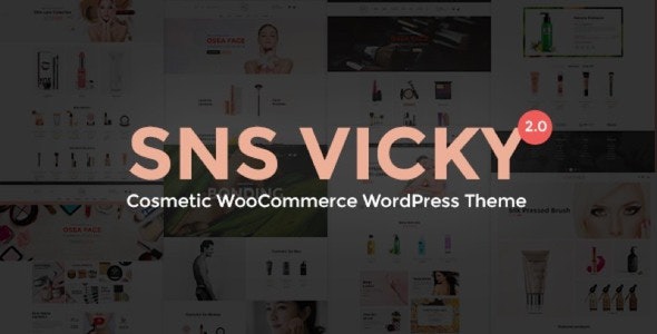 ThemeForest SNS Vicky - Download Cosmetic WooCommerce WordPress Theme