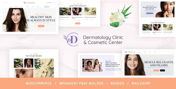 ThemeForest D&C - Download Dermatology Clinic & Cosmetology Center WordPress Theme