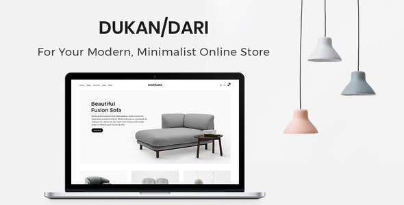 ThemeForest Dukandari - Download A Modern, Minimalist eCommerce WordPress Theme