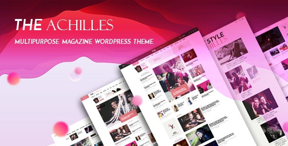 ThemeForest Achilles - Download Multipurpose Magazine & Blog WordPress Theme