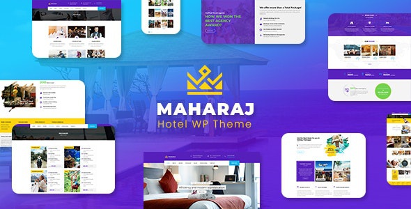 ThemeForest Maharaj - Download Hotel WordPress Theme