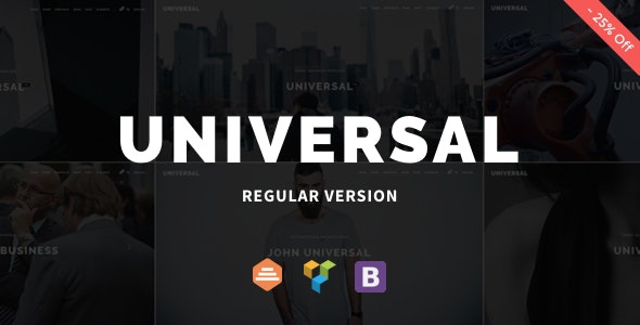 ThemeForest Universal - Download Corporate WordPress Multi-Concept Theme