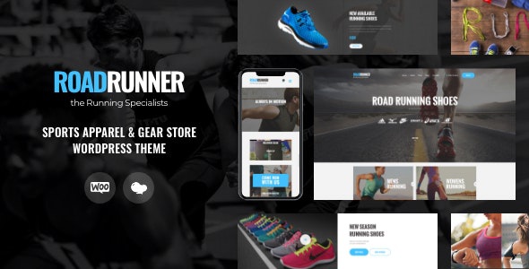 ThemeForest Run Gran - Download Sports Apparel & Gear Store WordPress Theme