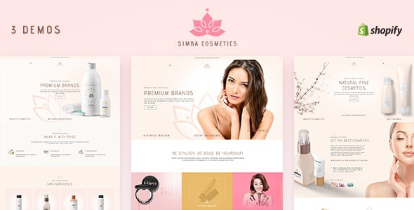 ThemeForest Simba - Download Shopify Beauty Store Theme