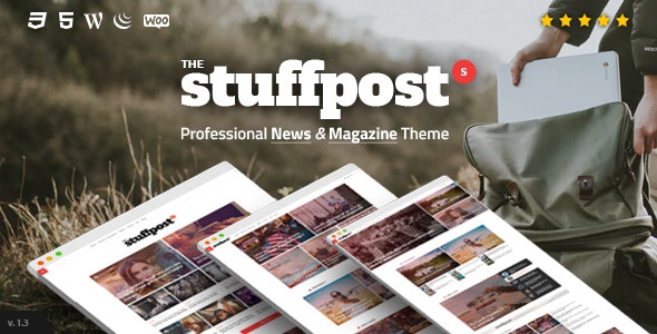 ThemeForest StuffPost - Download Professional News & Magazine WordPress Theme