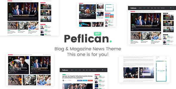 ThemeForest Peflican - Download A Newspaper and Magazine WordPress Theme