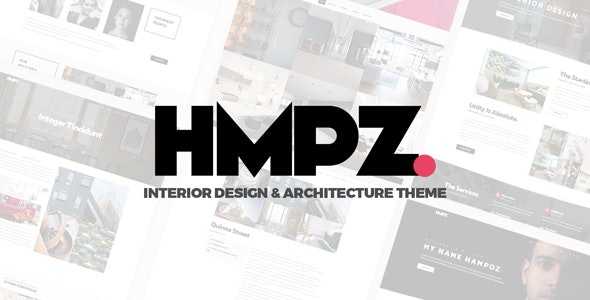 ThemeForest Hampoz - Download Responsive Interior Design & Architecture WordPress Theme