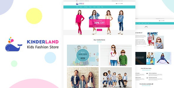 ThemeForest Kinder - Download Kids Shop, Children Shopify Theme