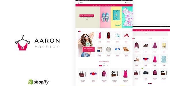 ThemeForest Aaron - Download Unisex Fashion Shopify, Clothing Store Theme