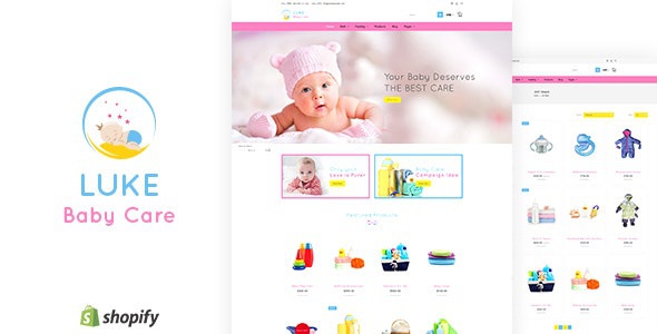 ThemeForest Luke - Download Toys Store, Baby Shopify Theme
