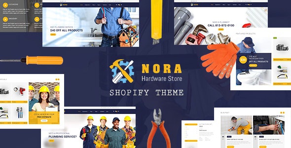 ThemeForest Nora - Download Hardware Store, Plumbing Shopify Theme