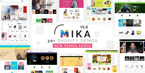 ThemeForest Mika - Download Multipurpose eCommerce Shopify Theme