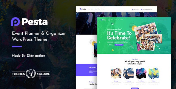 ThemeForest Pesta - Download Event Planner & Organizer WordPress Theme