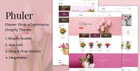 ThemeForest Phuler - Download Flower Shop Shopify Theme