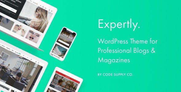 ThemeForest Expertly - Download WordPress Blog & Magazine Theme for Professionals