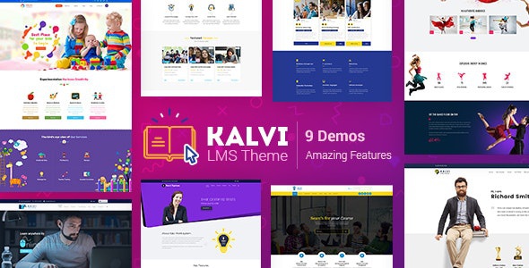 ThemeForest Kalvi - Download LMS Education WordPress Theme
