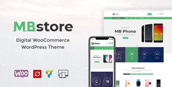 ThemeForest MBStore - Download Digital WooCommerce WordPress Theme