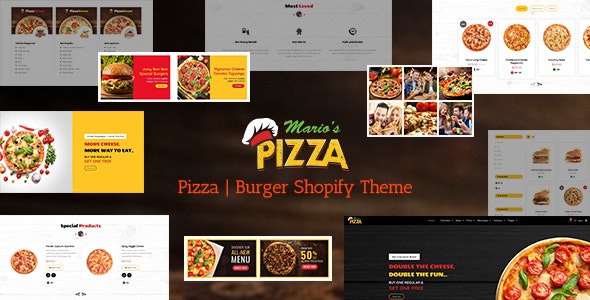 ThemeForest Marios - Download Food Store Shopify Theme