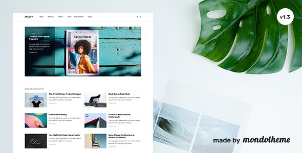 ThemeForest Magsy - Download Modular Magazine & Blog WordPress Theme