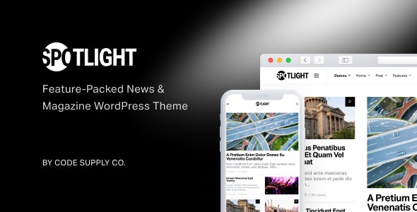 ThemeForest Spotlight - Download Feature-Packed News & Magazine WordPress Theme