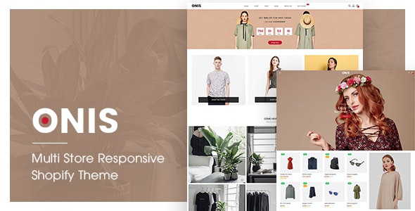 ThemeForest ONIS - Download Multi Store Responsive Shopify Theme