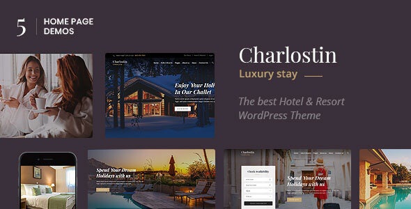 ThemeForest Charlostin - Download Hotel & Resort Booking WordPress Theme