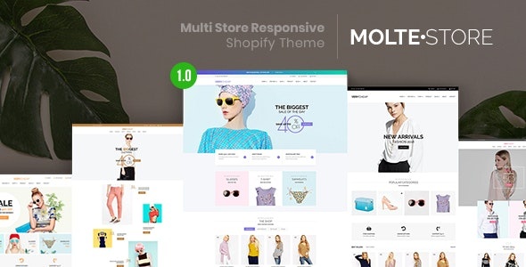 ThemeForest MolteStore - Download Multi Store Responsive Shopify Theme