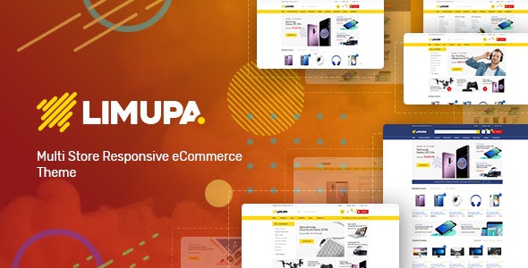 ThemeForest Limupa - Download Digital, Electronics & Technology Shopify Theme
