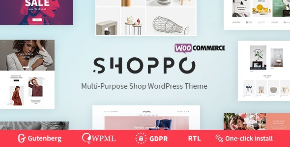 ThemeForest Shoppo - Download Multipurpose WooCommerce WordPress Shop Theme