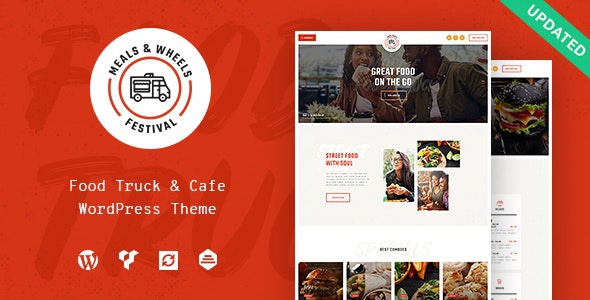 ThemeForest Meals & Wheels - Download Street Festival & Fast Food Delivery WordPress Theme
