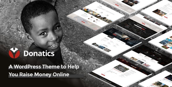 ThemeForest Donatics - Download Charity & Fundraising WordPress Theme