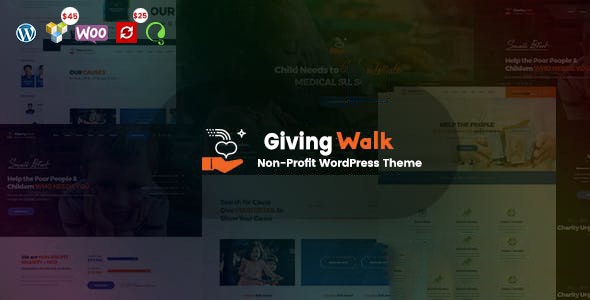 ThemeForest GivingWalk - Download Multipurpose Nonprofit WordPress Theme