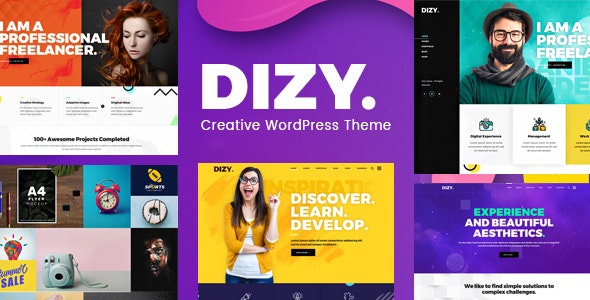 ThemeForest Dizy - Download Creative Portfolio WordPress Theme