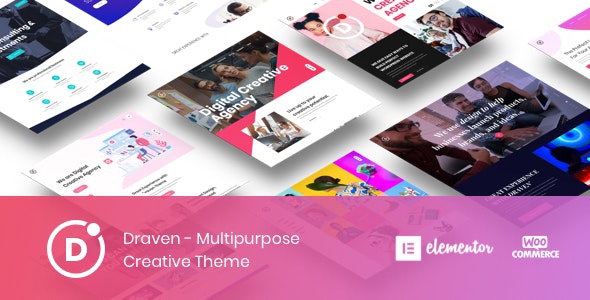 ThemeForest Draven - Download Multipurpose Creative WordPress Theme