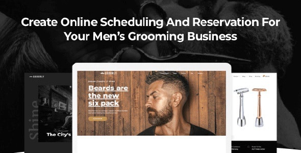 ThemeForest Groomly - Download Men’s Grooming WordPress Theme