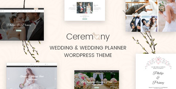 ThemeForest Ceremony - Download Wedding Planner WordPress Theme