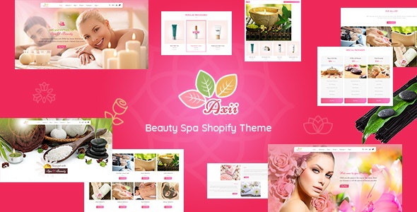 ThemeForest Axii - Download Beauty Spa Shopify Theme