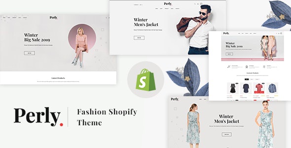 ThemeForest Perly - Download Fashion Shopify Theme
