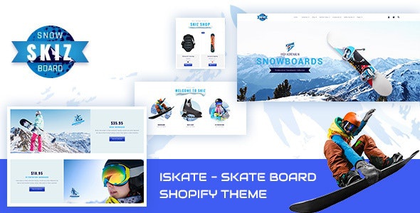 ThemeForest Skiz - Download Sport Shop Shopify Theme
