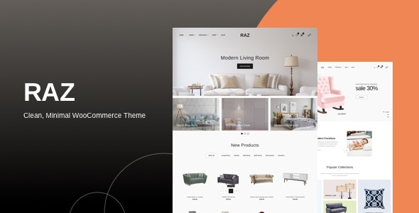 ThemeForest Raz - Download Clean, Minimal WooCommerce WordPress Theme