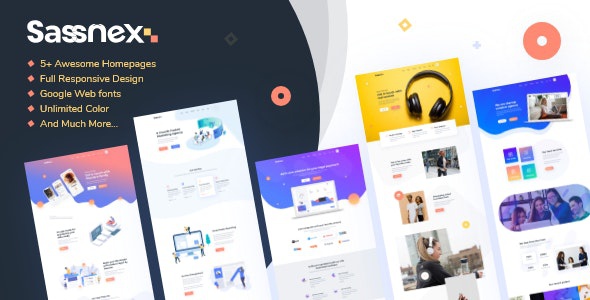 ThemeForest Sassnex - Download Multi-concept WordPress Theme for App, Saas & Startup