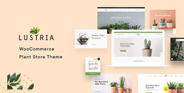 ThemeForest Lustria - Download MultiPurpose Plant Store WordPress Theme