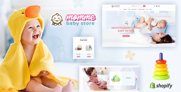 ThemeForest Momme - Download Shopify Kids Store, Baby Shop Theme