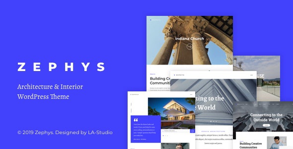 ThemeForest Zephys - Download Architecture & Interior WordPress Theme