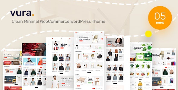 ThemeForest Vura - Download Clean Minimal WooCommerce WordPress Theme