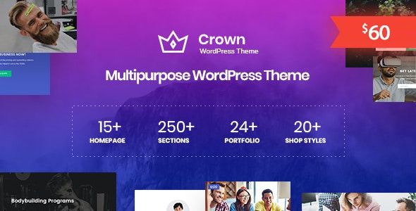 ThemeForest Crown - Download Multi Purpose WordPress Theme