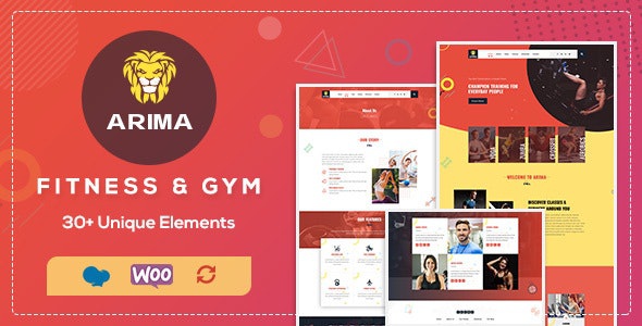 ThemeForest Arima - Download Fitness WordPress Theme