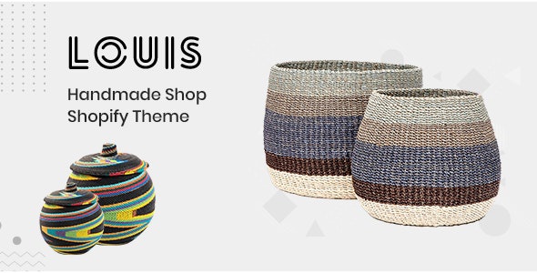 ThemeForest Louis - Download Handmade & Craft Shopify Theme